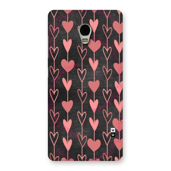 Chain Of Hearts Back Case for Lenovo Vibe P1
