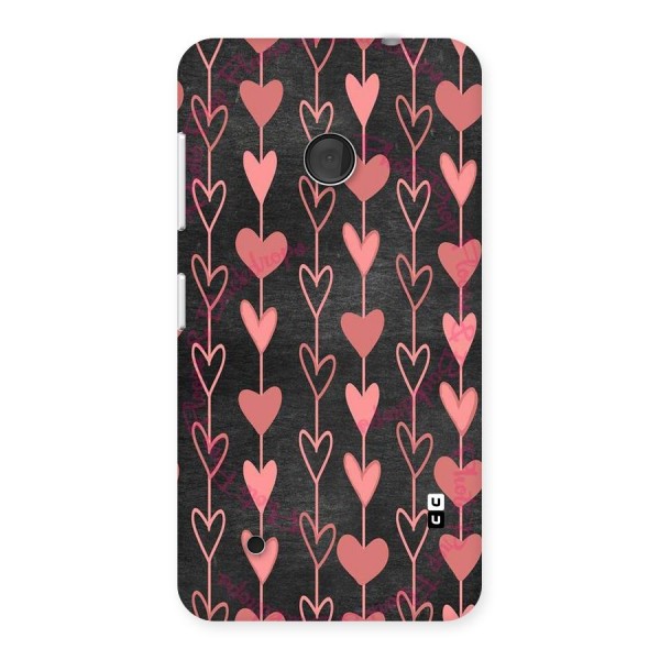 Chain Of Hearts Back Case for Lumia 530