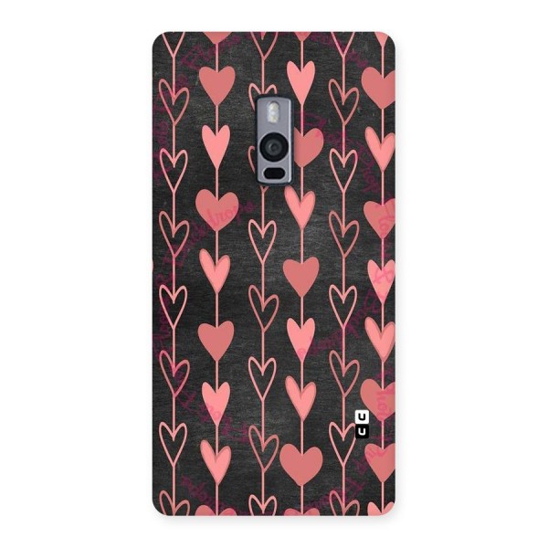 Chain Of Hearts Back Case for OnePlus Two