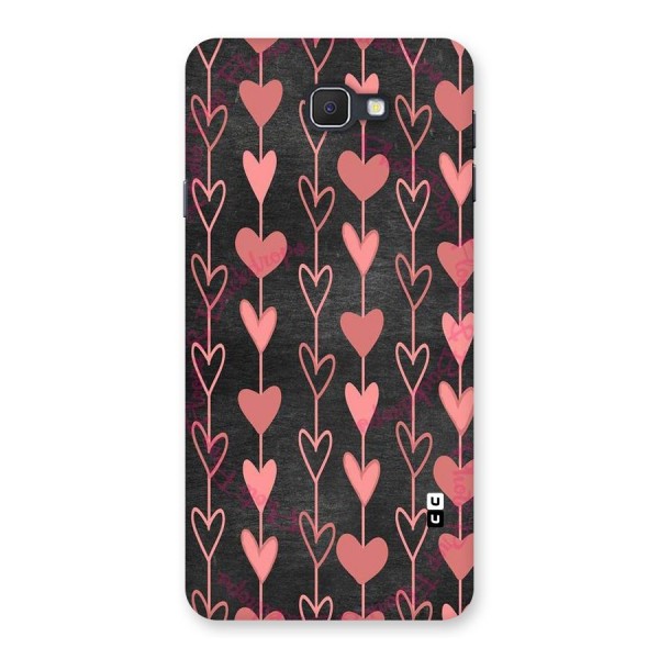Chain Of Hearts Back Case for Samsung Galaxy J7 Prime