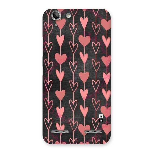 Chain Of Hearts Back Case for Vibe K5