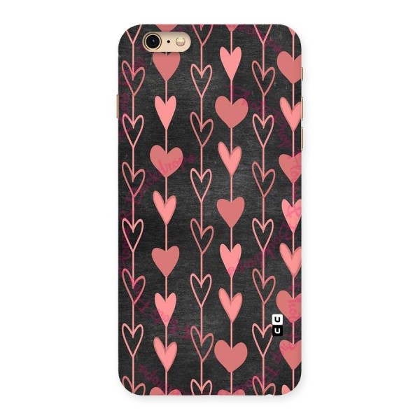 Chain Of Hearts Back Case for iPhone 6 Plus 6S Plus
