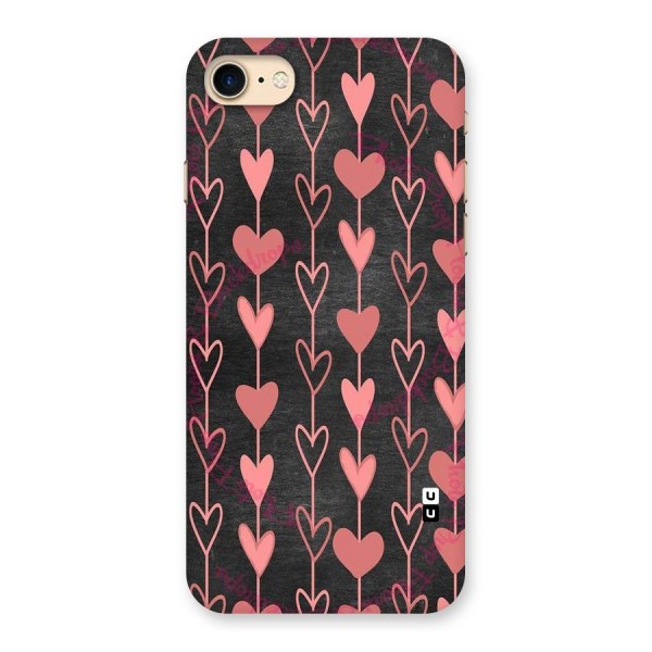 Chain Of Hearts Back Case for iPhone 7