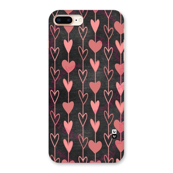 Chain Of Hearts Back Case for iPhone 8 Plus