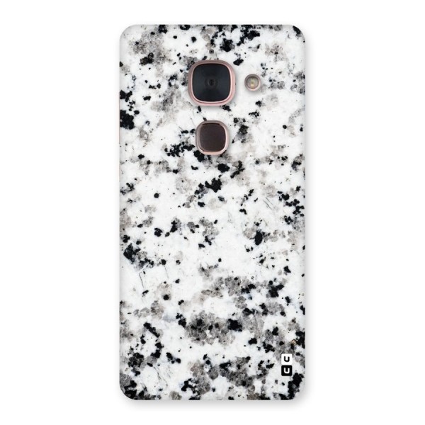 Charcoal Spots Marble Back Case for Le Max 2