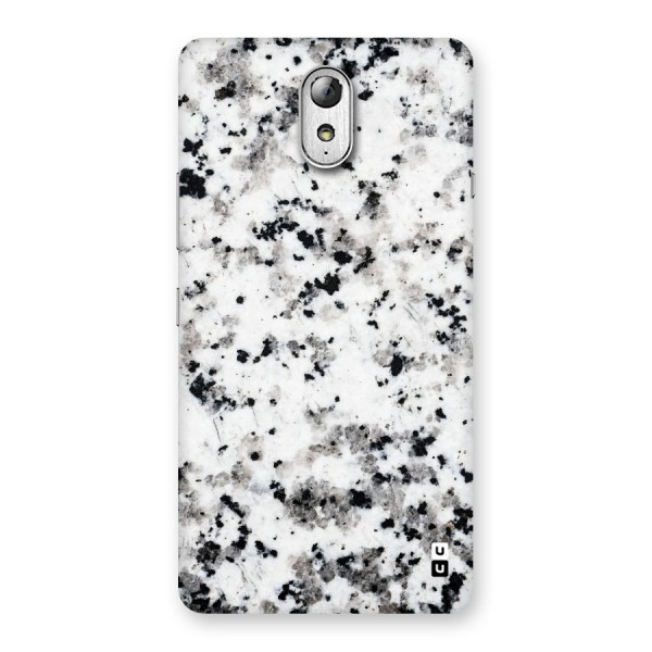 Charcoal Spots Marble Back Case for Lenovo Vibe P1M