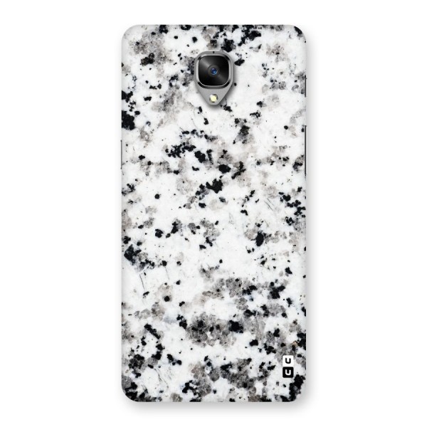 Charcoal Spots Marble Back Case for OnePlus 3T