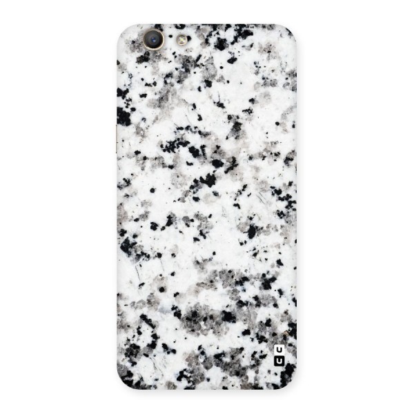 Charcoal Spots Marble Back Case for Oppo F1s