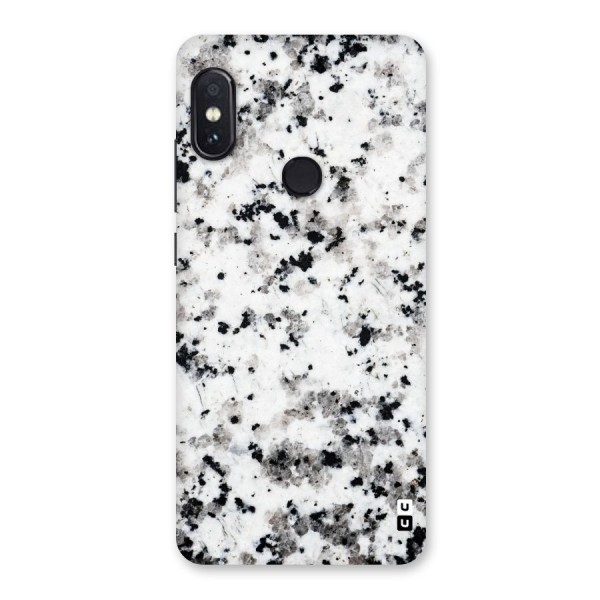 Charcoal Spots Marble Back Case for Redmi Note 5 Pro