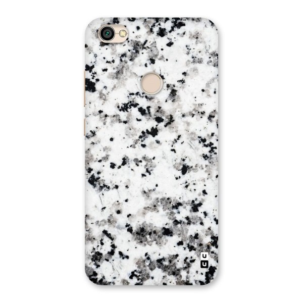 Charcoal Spots Marble Back Case for Redmi Y1 2017
