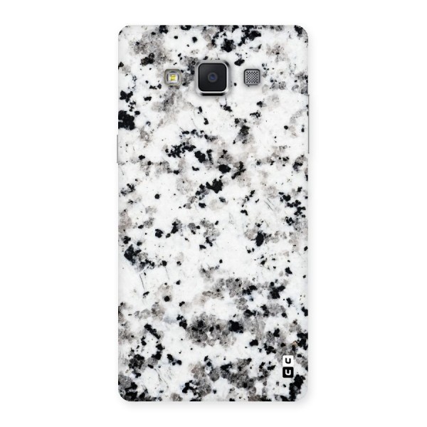 Charcoal Spots Marble Back Case for Samsung Galaxy A5