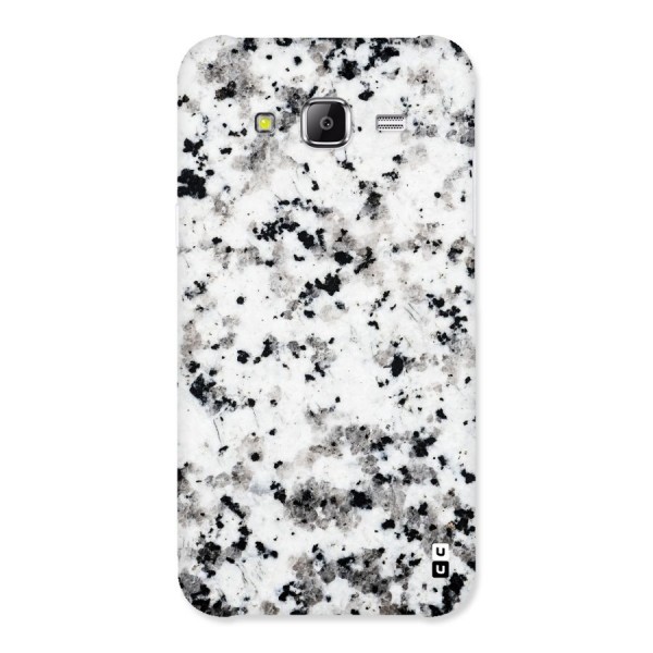 Charcoal Spots Marble Back Case for Samsung Galaxy J5
