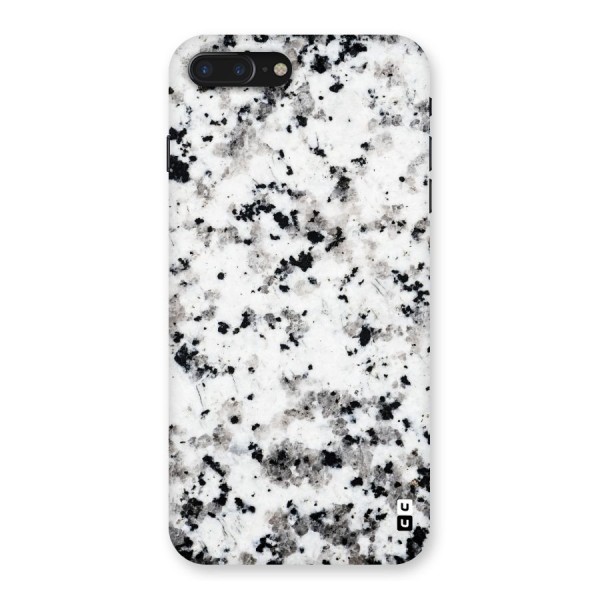 Charcoal Spots Marble Back Case for iPhone 7 Plus