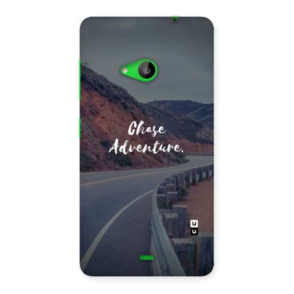 Chase Adventure Back Case for Lumia 535
