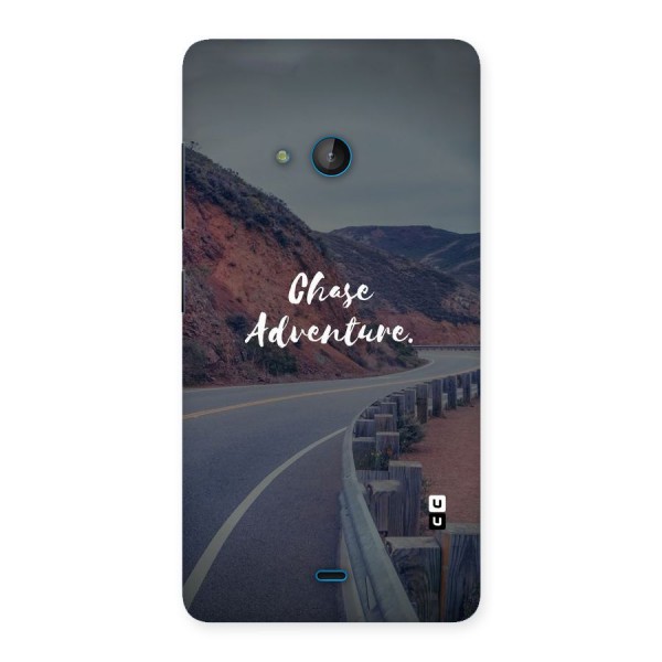 Chase Adventure Back Case for Lumia 540