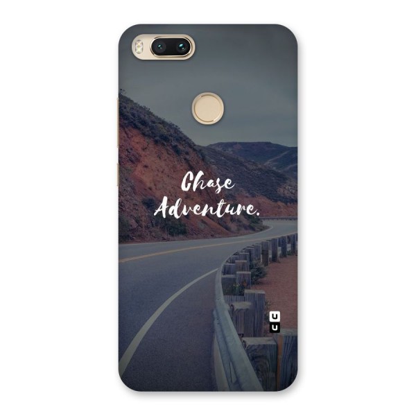 Chase Adventure Back Case for Mi A1