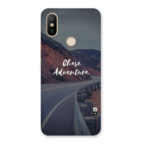 Chase Adventure Back Case for Mi A2