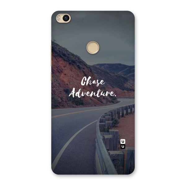 Chase Adventure Back Case for Mi Max 2