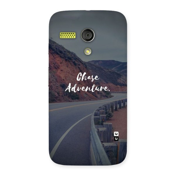 Chase Adventure Back Case for Moto G