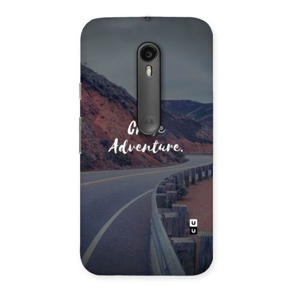 Chase Adventure Back Case for Moto G3