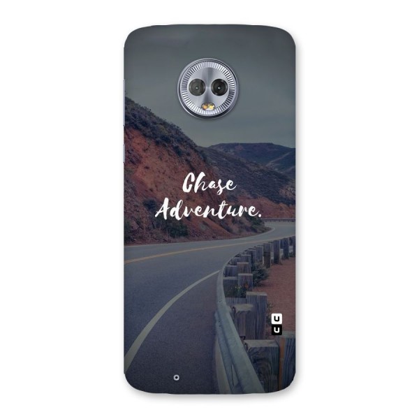 Chase Adventure Back Case for Moto G6