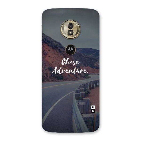 Chase Adventure Back Case for Moto G6 Play