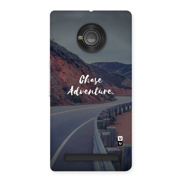 Chase Adventure Back Case for Yu Yunique