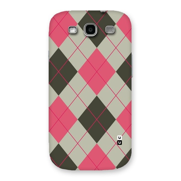 Check And Lines Back Case for Galaxy S3