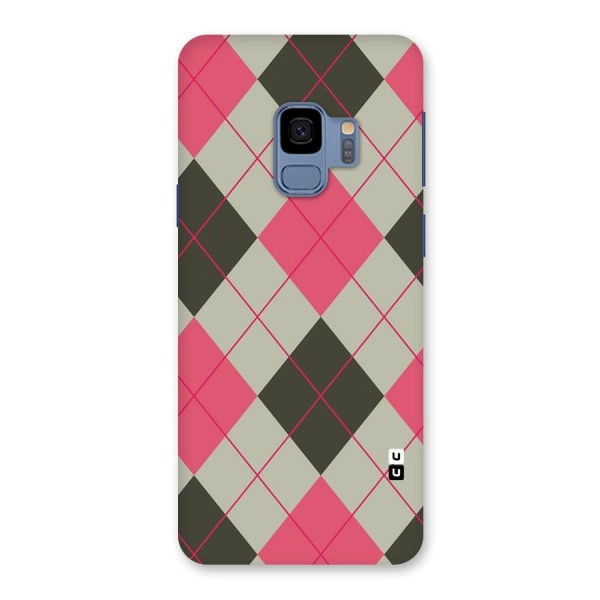 Check And Lines Back Case for Galaxy S9