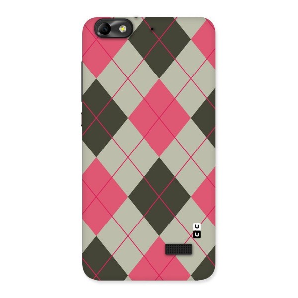 Check And Lines Back Case for Honor 4C