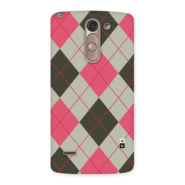 Check And Lines Back Case for LG G3 Stylus