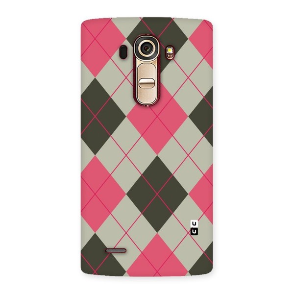 Check And Lines Back Case for LG G4