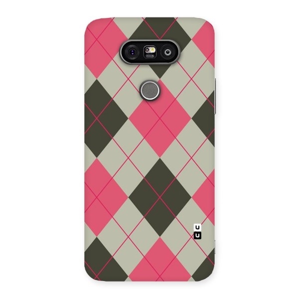 Check And Lines Back Case for LG G5