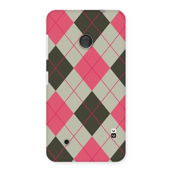 Check And Lines Back Case for Lumia 530
