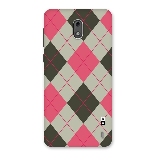 Check And Lines Back Case for Nokia 2