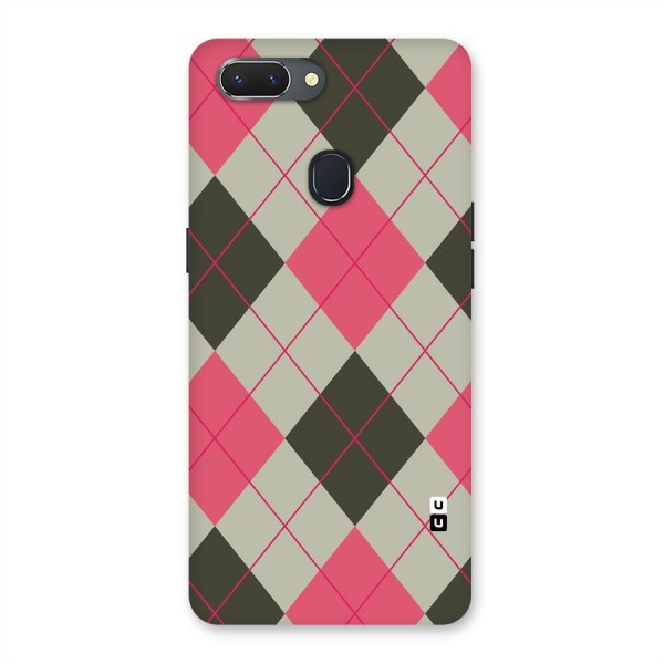 Check And Lines Back Case for Oppo Realme 2