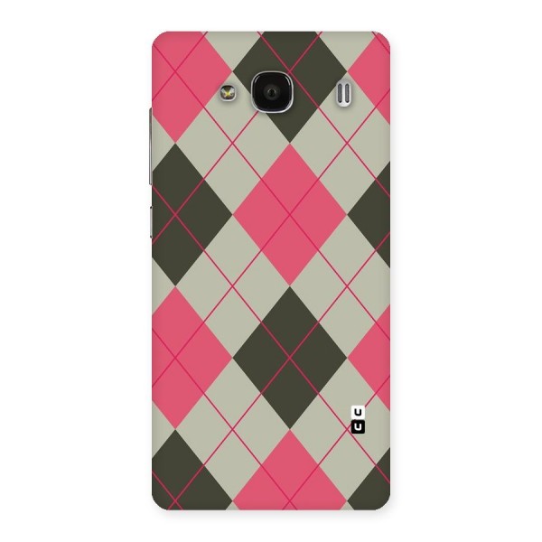 Check And Lines Back Case for Redmi 2 Prime