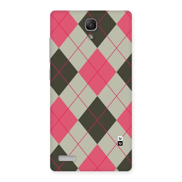 Check And Lines Back Case for Redmi Note