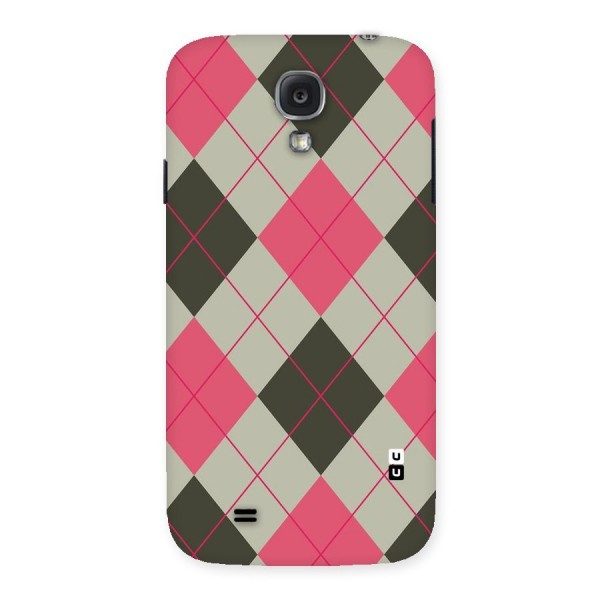 Check And Lines Back Case for Samsung Galaxy S4