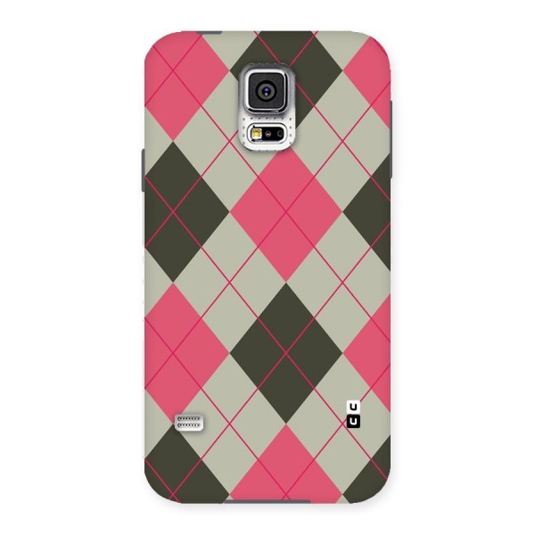 Check And Lines Back Case for Samsung Galaxy S5