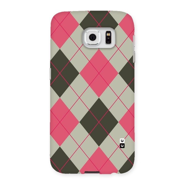 Check And Lines Back Case for Samsung Galaxy S6