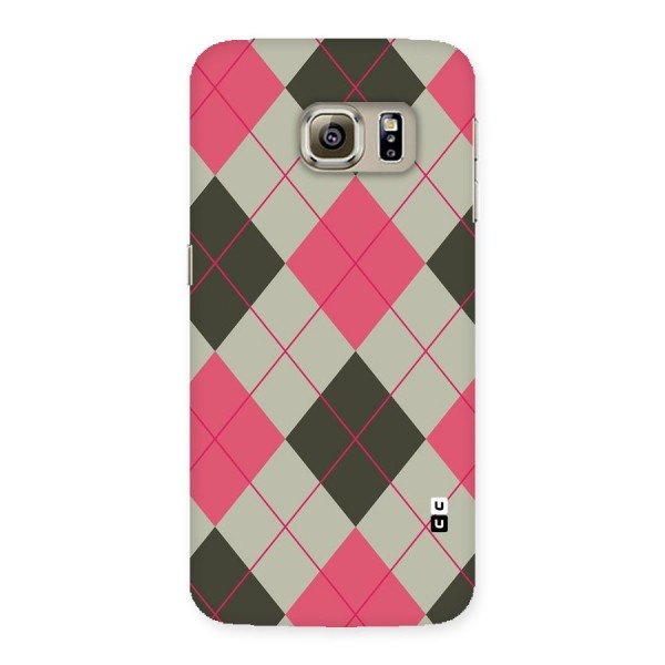 Check And Lines Back Case for Samsung Galaxy S6 Edge