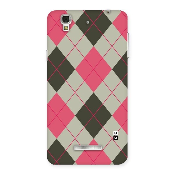 Check And Lines Back Case for Yu Yureka