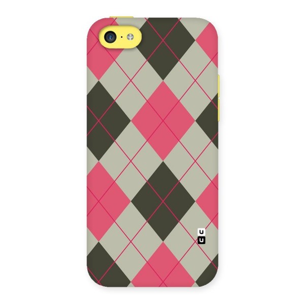 Check And Lines Back Case for iPhone 5C