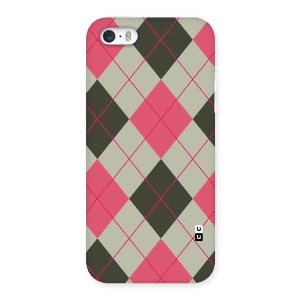Check And Lines Back Case for iPhone 5 5S