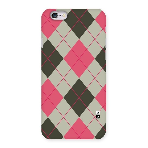 Check And Lines Back Case for iPhone 6 6S