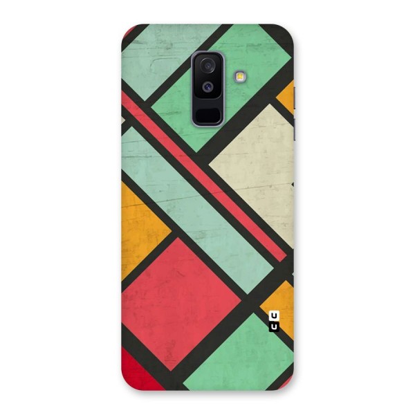 Check Colors Back Case for Galaxy A6 Plus