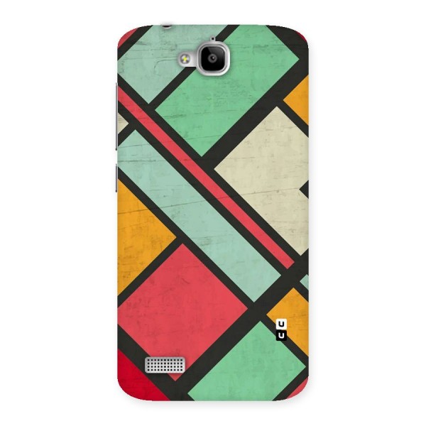 Check Colors Back Case for Honor Holly