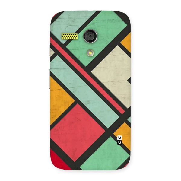 Check Colors Back Case for Moto G