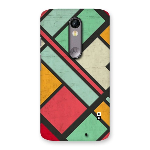 Check Colors Back Case for Moto X Force